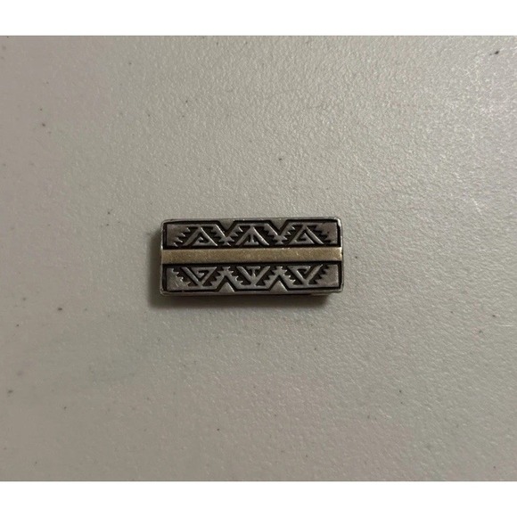 Calvin Begay Navajo 14k Gold Sterling Silver‎ Vintage Money Clip 23 Grams